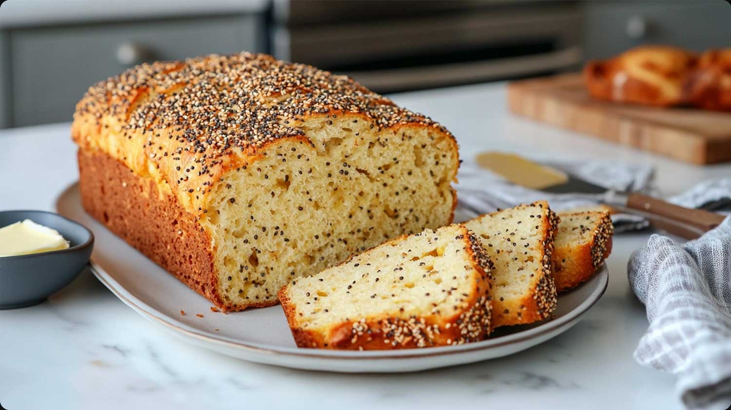 Keto Everything Bagel Bread Low Carb Loaf That Tastes Good